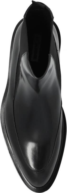 Jil Sander Enkellaarzen Black Heren