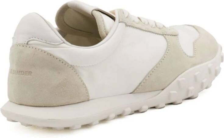 Jil Sander Grijze Sneakers voor een Stijlvolle Look Gray Dames