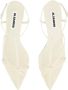 Jil Sander Krijt Kitten Kooi Sandaal Beige Dames - Thumbnail 2