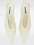 Jil Sander Krijt Slingback Sandalen White Dames - Thumbnail 2