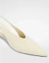 Jil Sander Krijt Slingback Sandalen White Dames - Thumbnail 3