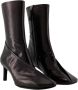 Jil Sander Leather boots Black Dames - Thumbnail 2