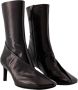 Jil Sander Leather boots Black Dames - Thumbnail 2