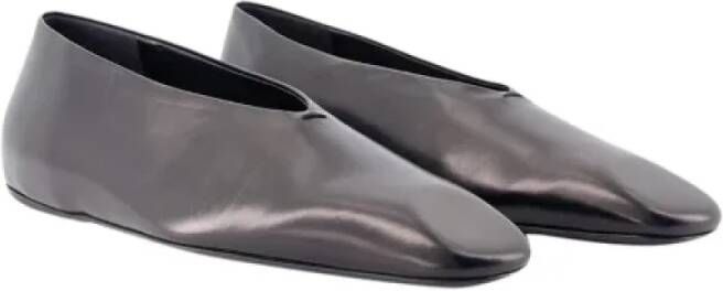 Jil Sander Leather flats Black Dames