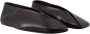 Jil Sander Leather flats Black Dames - Thumbnail 2