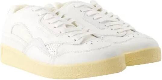 Jil Sander Leather sneakers White Dames