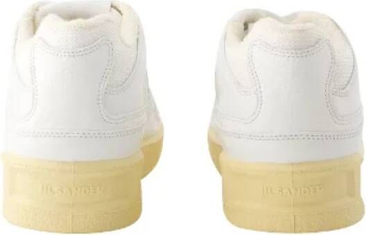 Jil Sander Leather sneakers White Dames