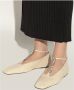 Jil Sander Leren ballerina's Beige Dames - Thumbnail 2