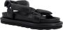 Jil Sander Leren Band Sandalen Black Heren - Thumbnail 2