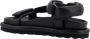 Jil Sander Leren Band Sandalen Black Heren - Thumbnail 3