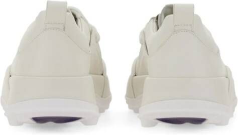 Jil Sander Leren Orb Sneaker Gemaakt in Italië White Heren