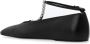 Jil Sander Leren Ballet Flats met Kristaldetail Black Dames - Thumbnail 19