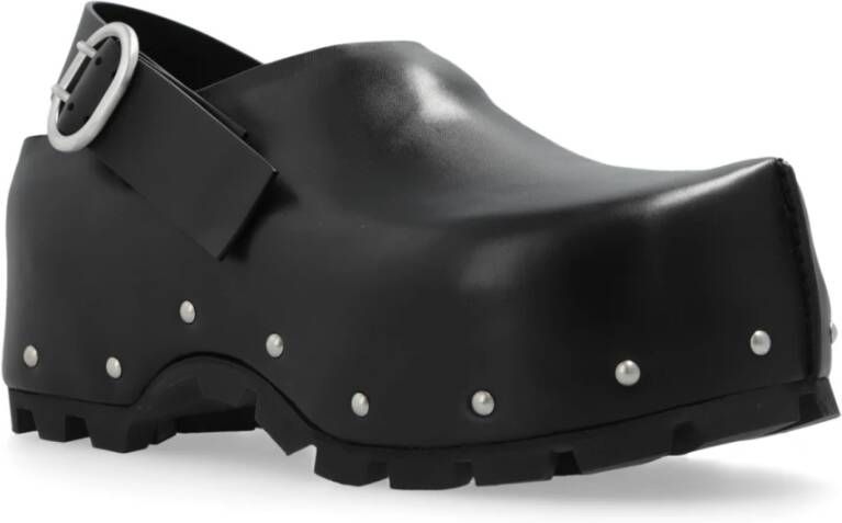 Jil Sander Leren schoenen Black Dames