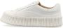 Jil Sander Luxe Leren Sneakers White Dames - Thumbnail 3