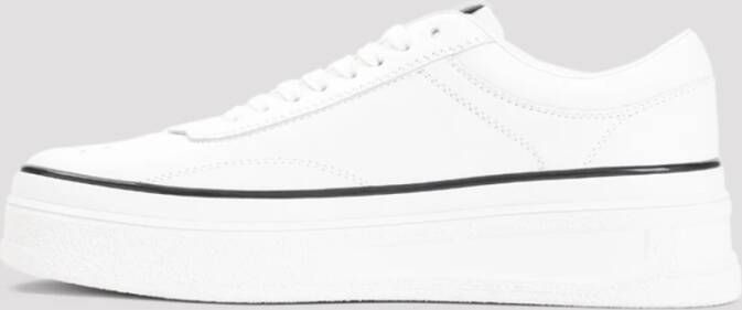 Jil Sander Porselein Lage Sneaker White Heren