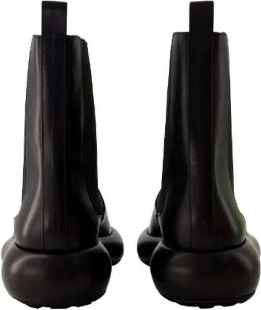 Jil Sander Pre-owned Leather boots Black Dames