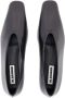 Jil Sander Pre-owned Leather flats Black Dames - Thumbnail 4