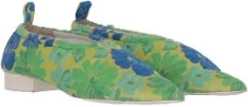 Jil Sander Pre-owned Leather flats Multicolor Dames