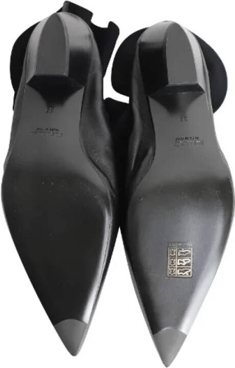 Jil Sander Pre-owned Leather heels Black Dames