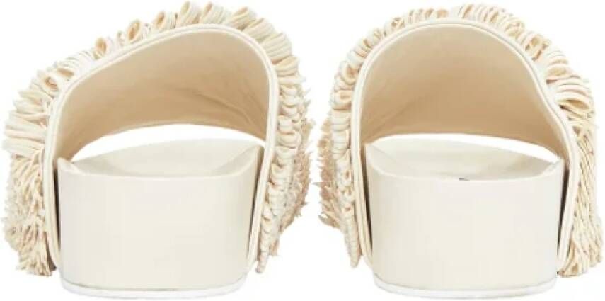 Jil Sander Pre-owned Leather sandals Beige Dames