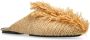 Jil Sander Raffia Slides Beige Dames - Thumbnail 4