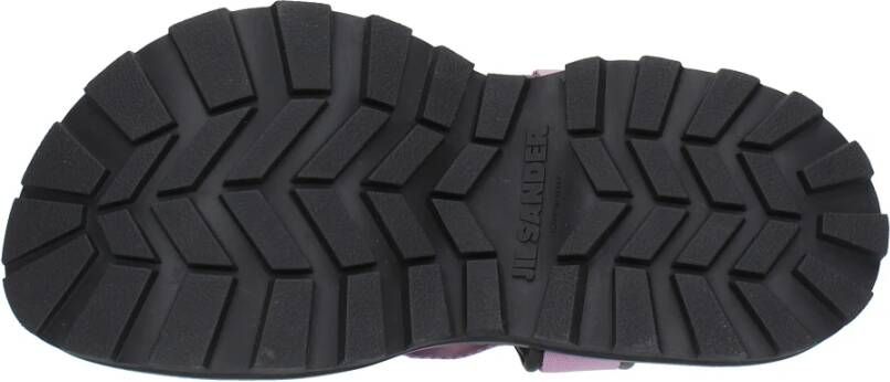 Jil Sander Sandalen Lila Purple Dames