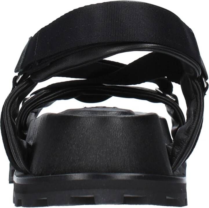 Jil Sander Sandalen Zwart Black Dames