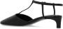 Jil Sander Hoge hakken Black T-Bar Slingback in zwart - Thumbnail 6