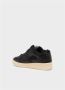 Jil Sander Koeienleer en Stoffen Mesh Lage Sneakers Black Heren - Thumbnail 7