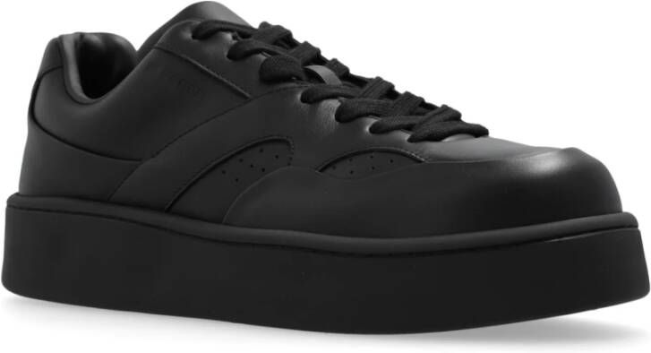 Jil Sander Sportschoenen met logo Black Heren