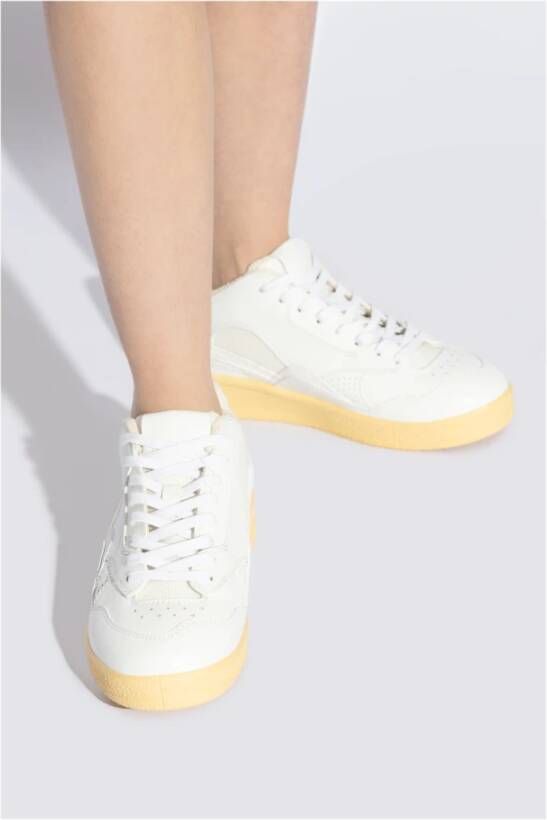 Jil Sander Sportschoenen met logo White Dames