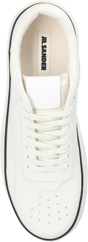 Jil Sander Sportschoenen White Heren