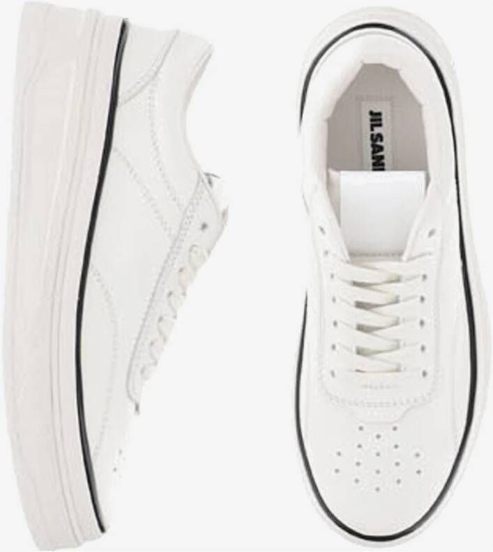 Jil Sander Stijlvol Wit Overhemd White Dames