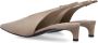 Jil Sander Stijlvolle Slingback Schoenen Beige Dames - Thumbnail 4