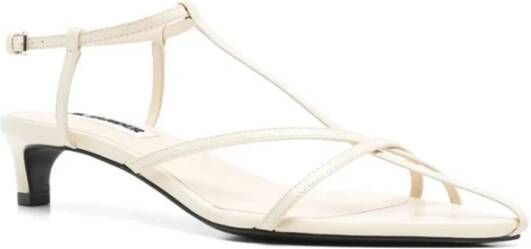 Jil Sander Stijlvolle TripOn 2 Rugzak Beige Dames