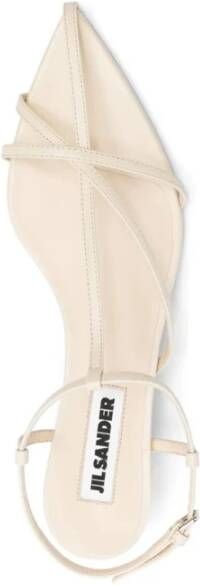 Jil Sander Stijlvolle TripOn 2 Rugzak Beige Dames