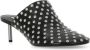 Jil Sander Studded Zwarte Leren Sandalen Black Dames - Thumbnail 3