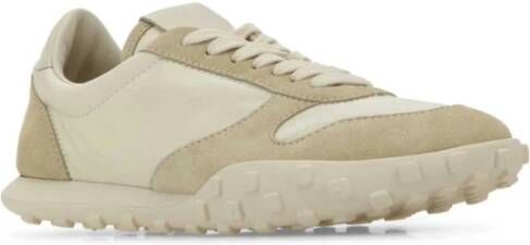 Jil Sander Tweekleurige stof suède sneakers Multicolor Dames