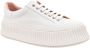 Jil Sander Witte Canvas Sneakers Elegante Stijl White Dames - Thumbnail 2