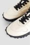 Jil Sander Witte leren hoge sneakers Beige Dames - Thumbnail 6