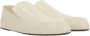 Jil Sander Witte leren platte schoenen White Dames - Thumbnail 2