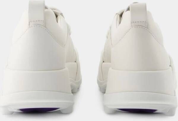 Jil Sander Witte Leren Sneakers White Heren