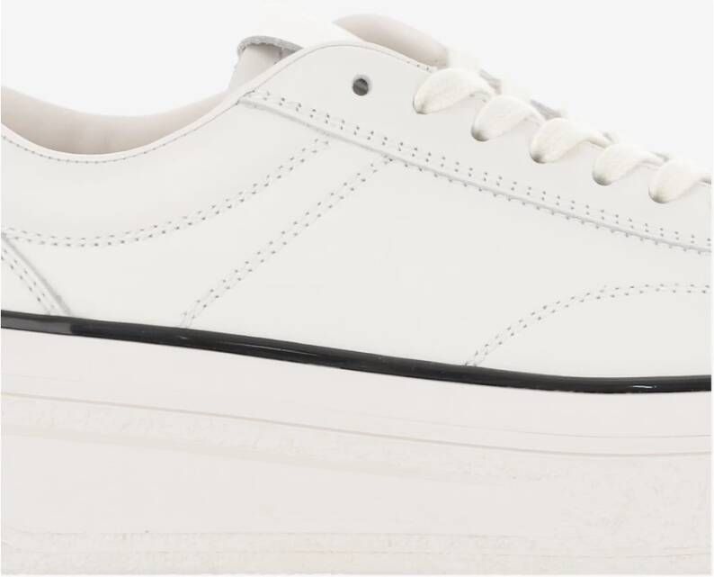 Jil Sander Witte Sneakers voor een stijlvolle look White Dames