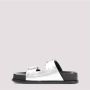 Jil Sander Zilveren Maan Leren Sandalen Gray Dames - Thumbnail 2