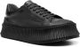 Jil Sander Zwarte Leren Elegante Sneakers Black Dames - Thumbnail 2