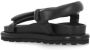 Jil Sander Zwarte Leren Sandalen voor Mannen Black Heren - Thumbnail 4