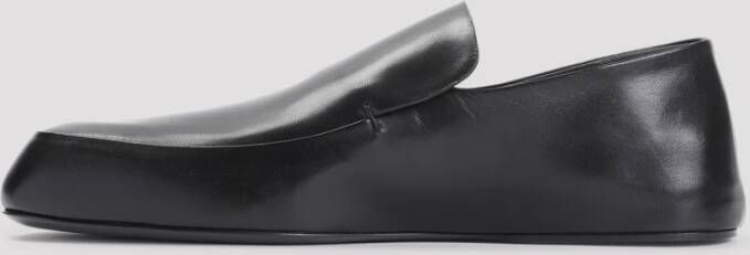 Jil Sander Zwarte Loafer Schoenen voor Vrouwen Black Dames