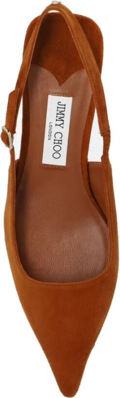 Jimmy Choo Amel hoge hakken Brown Dames