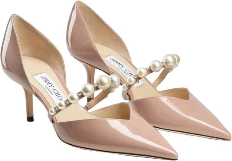 Jimmy Choo Aurelie Decolletes Elegante Hoge Hakken Pink Dames