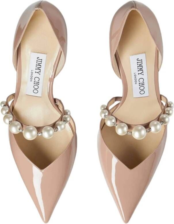 Jimmy Choo Aurelie Decolletes Elegante Hoge Hakken Pink Dames